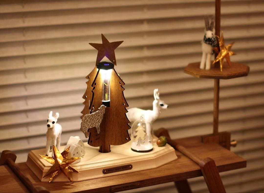 WHAT WE WANT ゴールゼロスタンド クリスマスツリー ウッド 限定