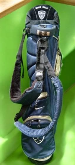 zzzz送料無料/Nike Golf 高級スタンドキャディバッグ ネイビー