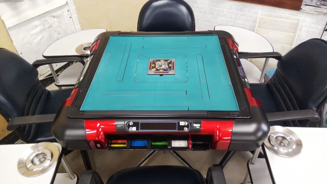 自動配牌機能付き麻雀卓 アモスレックス2後期(嶺上牌おろし) イーガ2