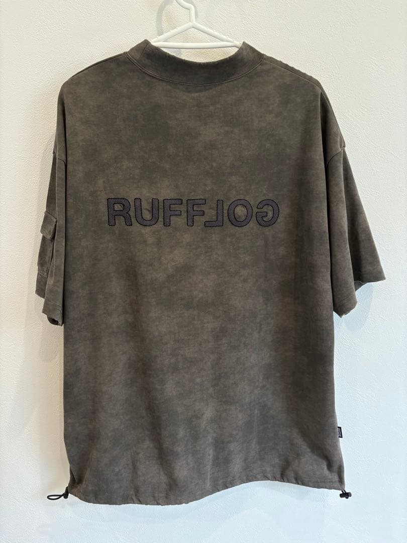 【美品】RUFFLOG ラフロッグ　モックネック　ヴィンテージ　L