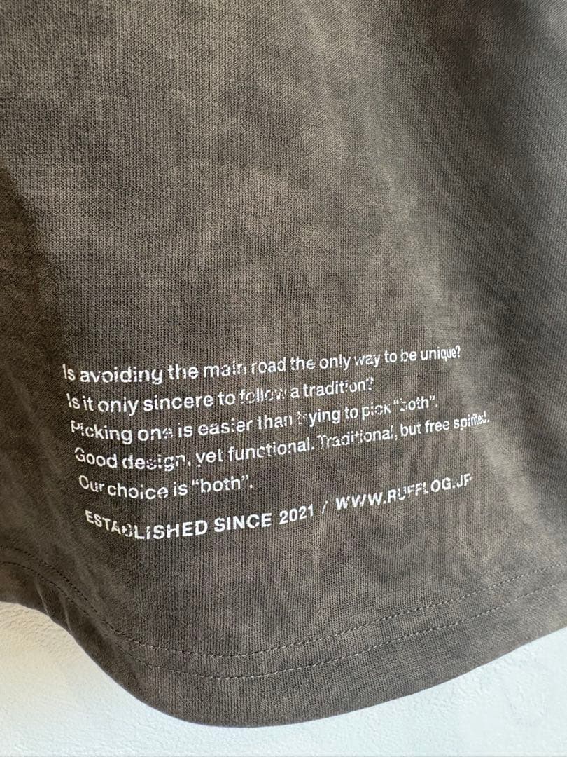 【美品】RUFFLOG ラフロッグ　モックネック　ヴィンテージ　L