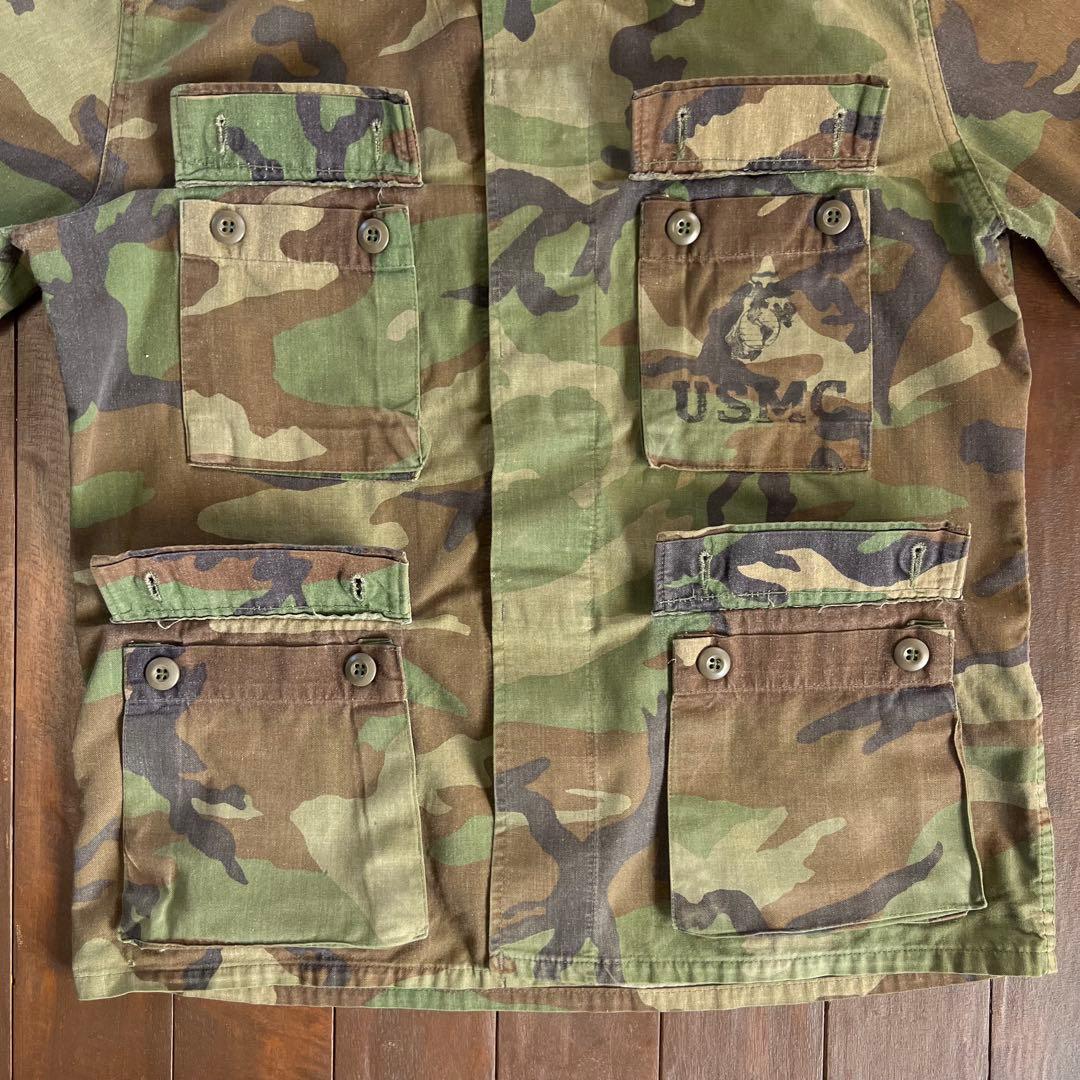 【USMC 米海兵隊】フィールドジャケット カモ 迷彩 米軍 NAVY