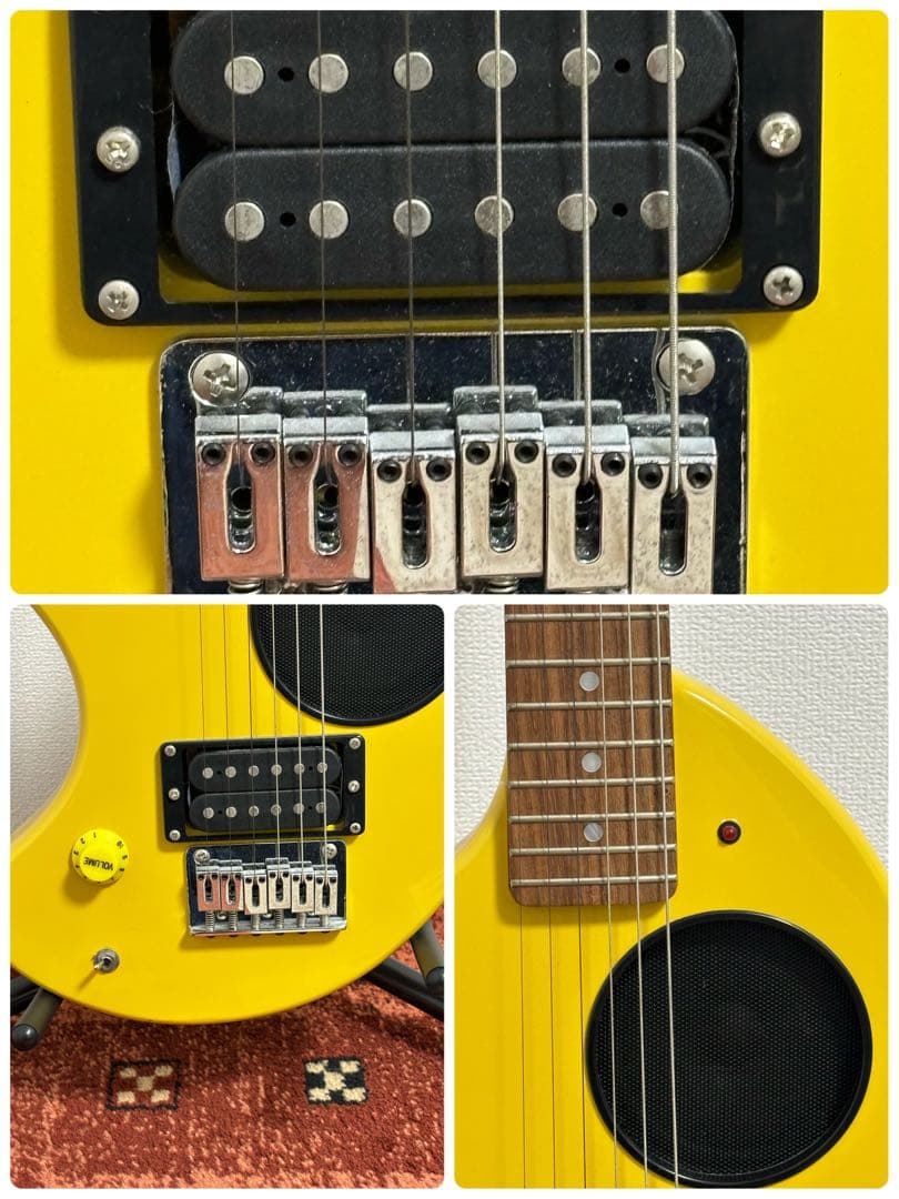 Fernandes フェルナンデス ZO-3 黄色 レフティ 左 エレキギター