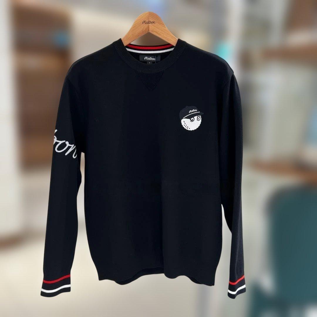 Malbon Golf 2025秋冬 ゴルフ用 メンズ ニット 長袖