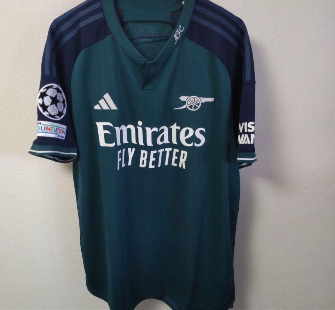 アーセナル　23/24　サードシャツ　レプリカユニフォーム　　サリバ　2