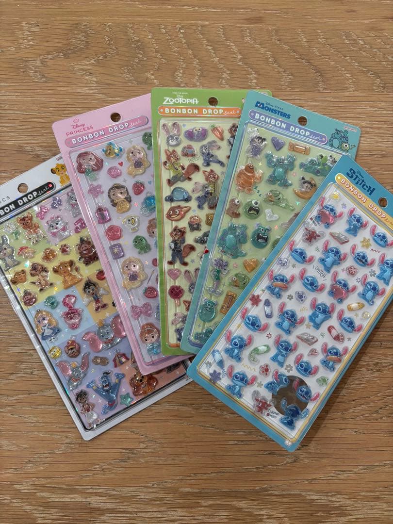 正規品ボンボンドロップシールディズニー