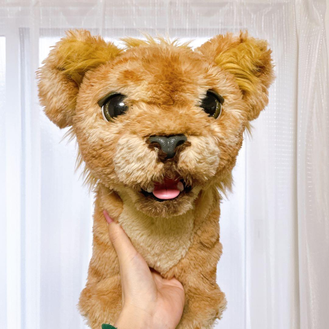 ライオンキング　シンバ　ファーリアル　トーキング　ぬいぐるみ　アメトイ