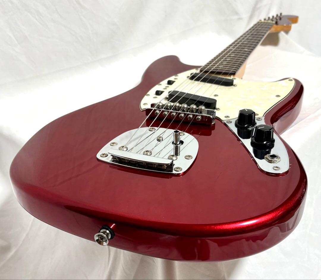 【新品弦張替済】PhotoGenic エレキギター ムスタング MG-200