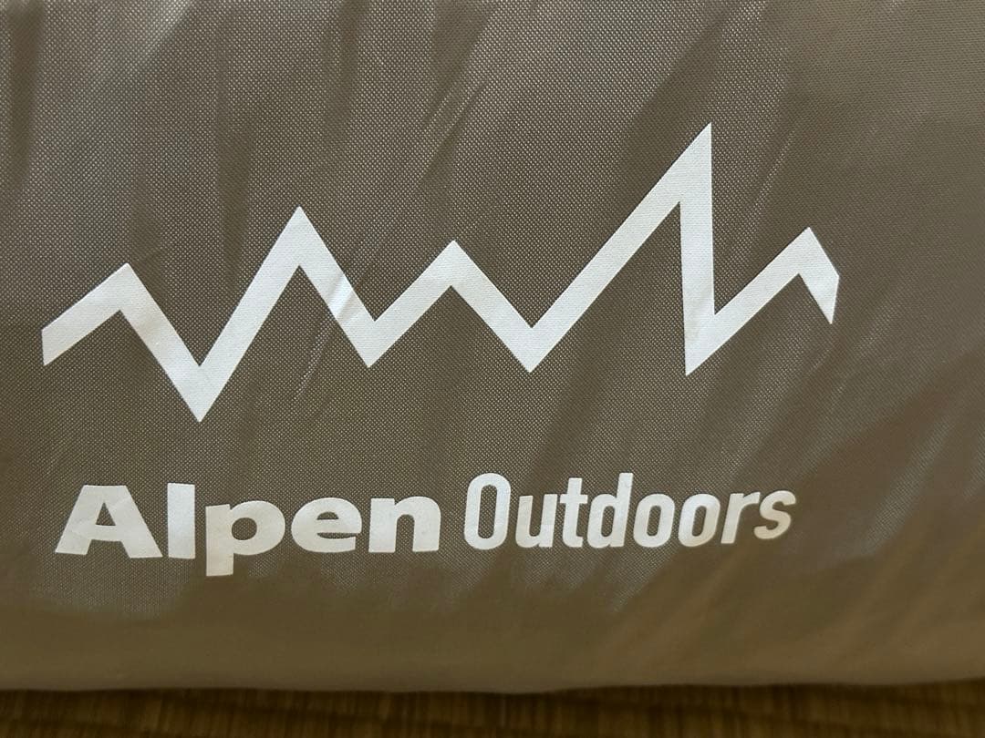 ⭐︎アルペンAOD3ツールームテント⭐︎ 別売り専用グランドシートとインナーマット付