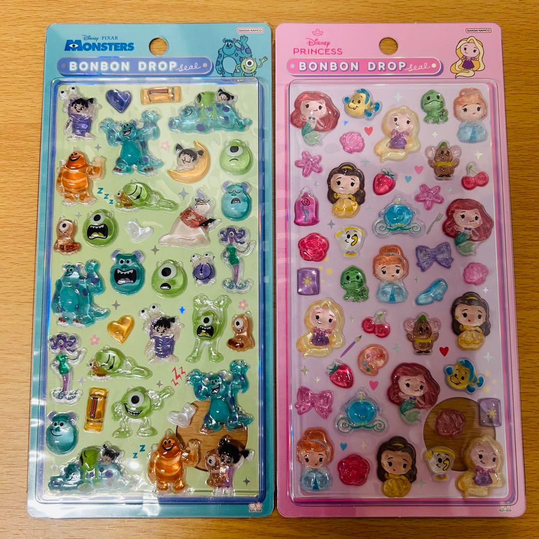 新品未開封 正規品 ボンボンドロップシール シナモン+ディズニー8種セット