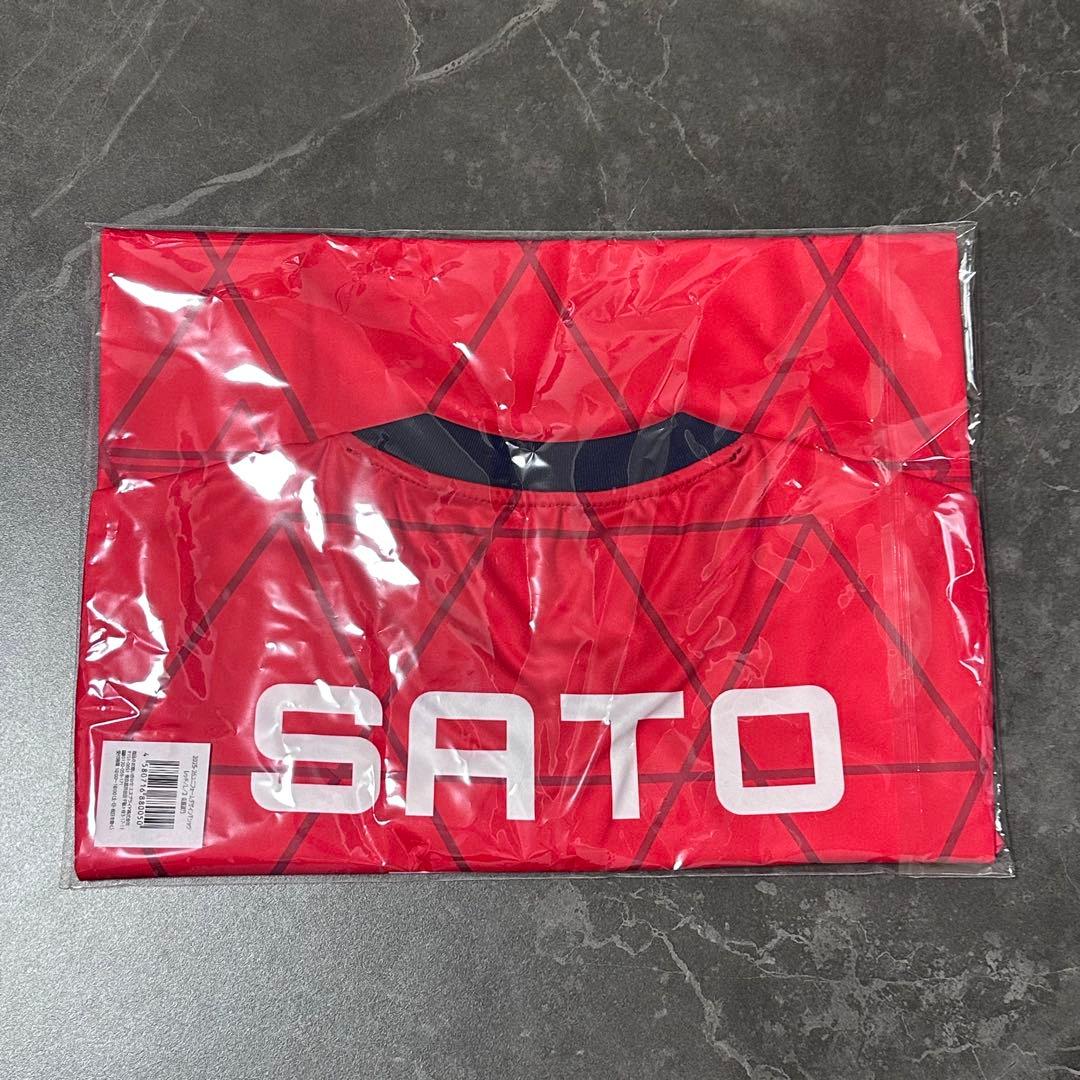 女子バレー NECレッドロケッツ川崎 佐藤淑乃 ユニフォーム Tシャツ Lサイズ