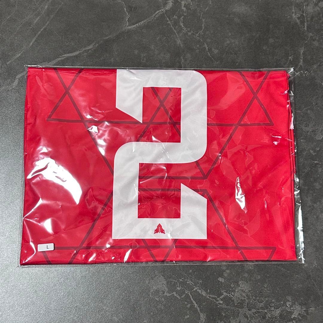 女子バレー NECレッドロケッツ川崎 佐藤淑乃 ユニフォーム Tシャツ Lサイズ