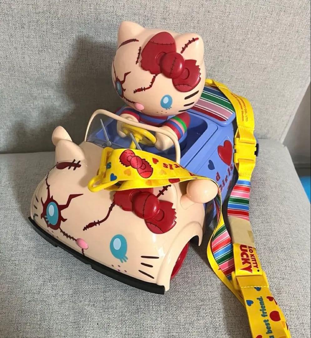 新品ハローキティチャッキー ポップコーンバケット ユニバーサルスタジオハリウッド