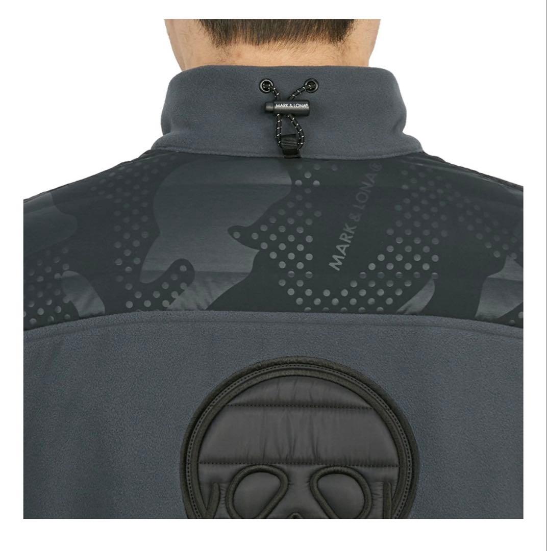 マークアンドロナ　ハーフジッププルオーバー46 ダウンパンツ44 セットアップ