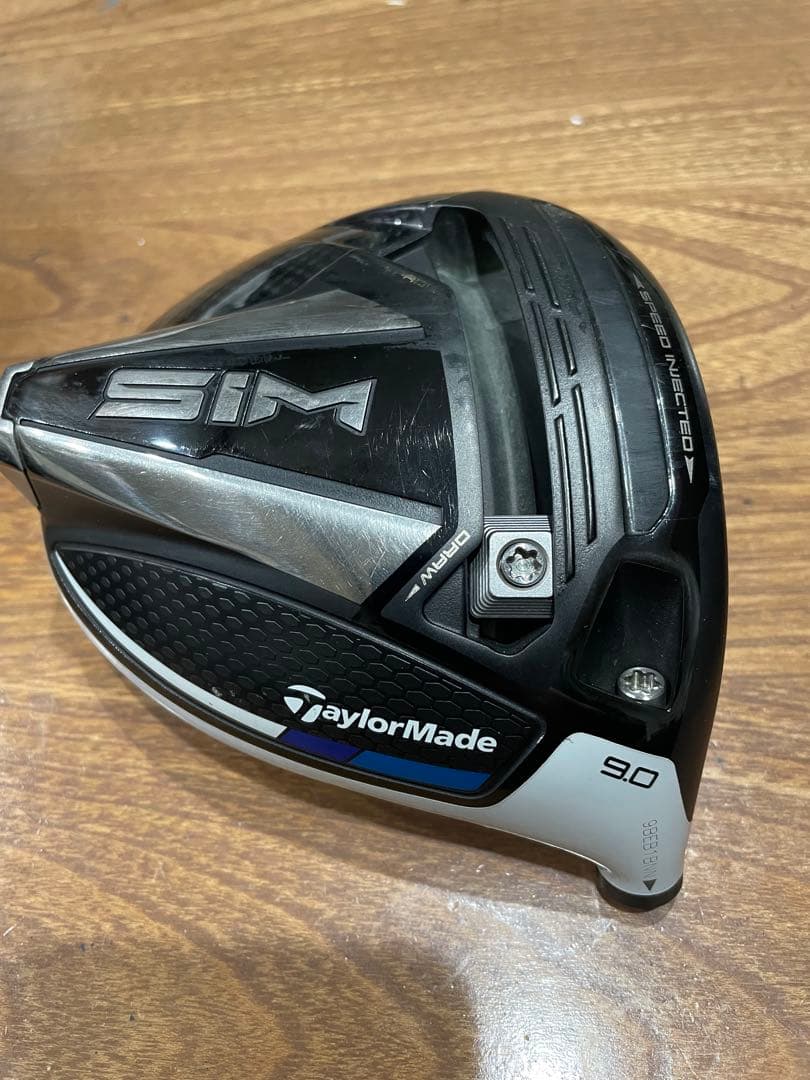 テーラーメイド SIM ドライバー 9.0 純正ヘッドカバー付属