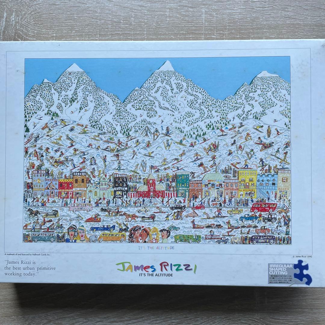 ジグソーパズル　ジェイムス・リッツィ　スキーツアーズ　808P 未開封