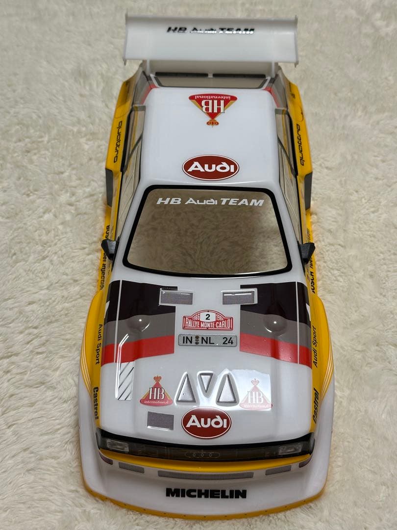 アウディ　スポーツクワトロ S1 E2 1/10 ボディ