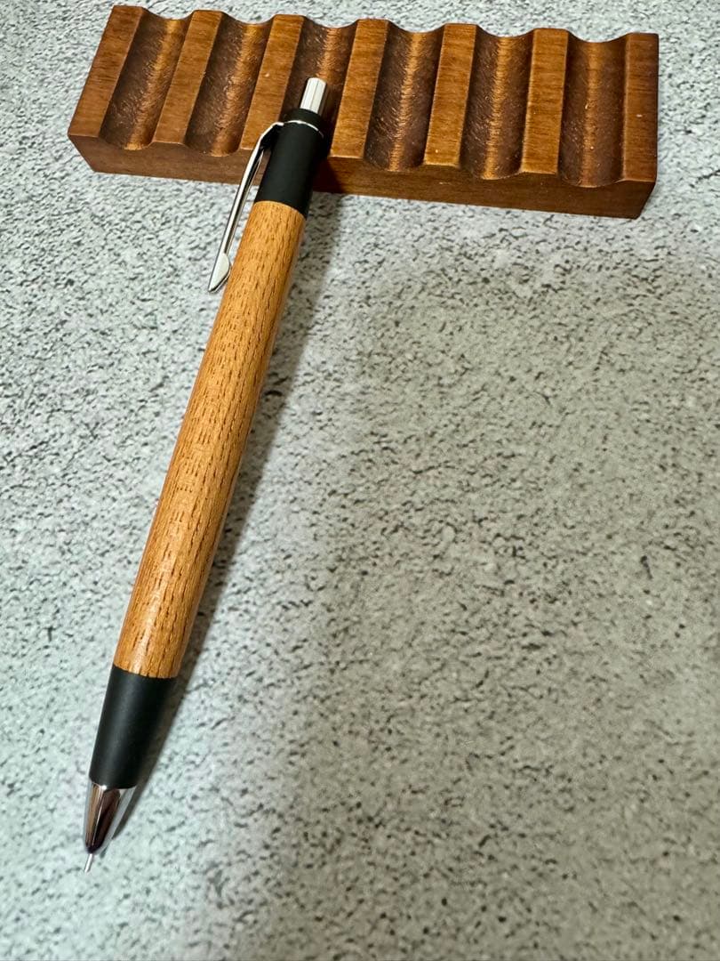 ☆野原工芸　欅　ケヤキ シャープペン 新型金具 ほぼ新品☆