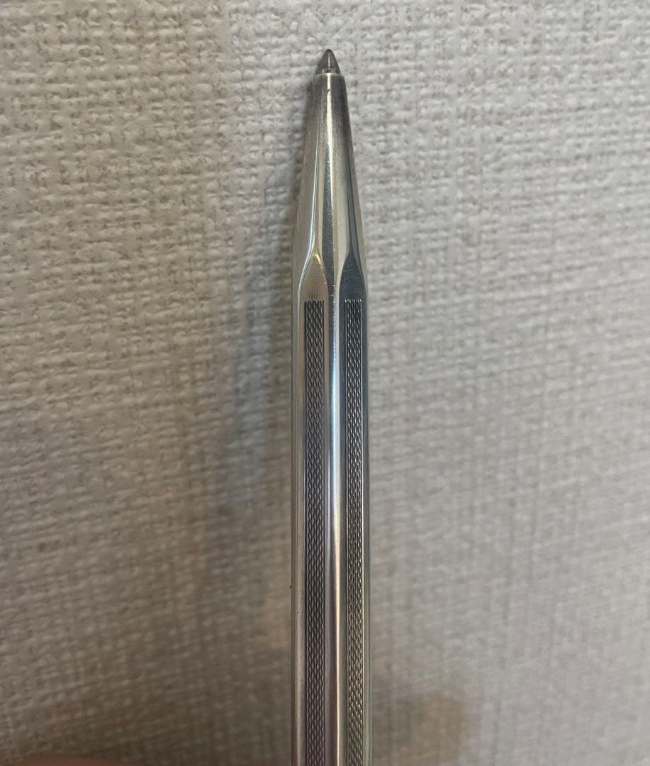 カランダッシュ ボールペン エクリドール グレンドージュ スターリングシルバー