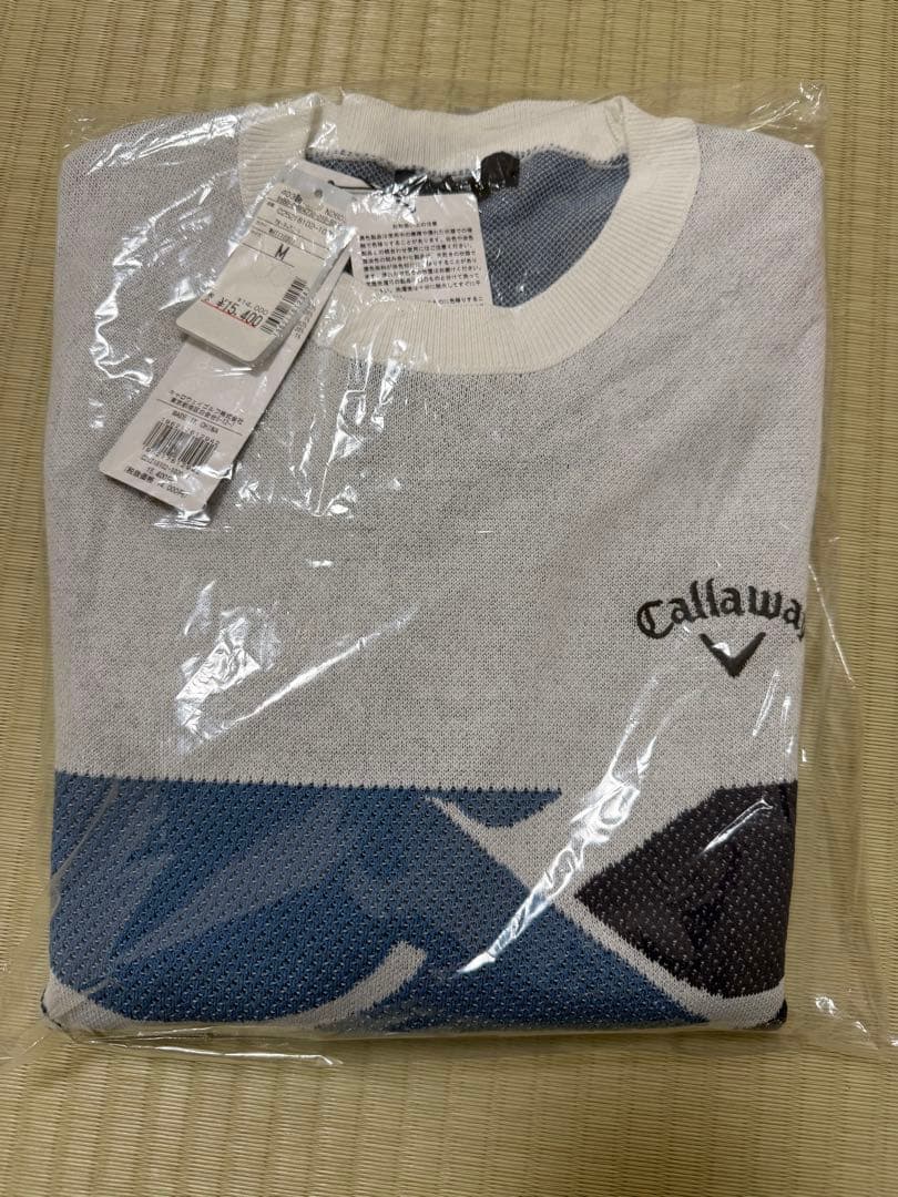 Callaway クールネックニット　Mサイズ　キャロウェイ　ゴルフ