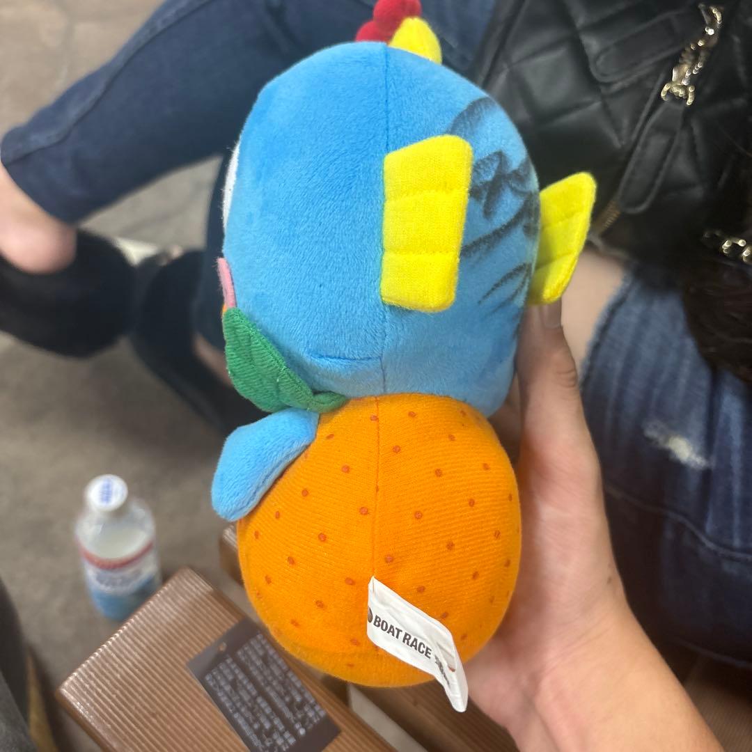 ボートレース深谷知博サイン入りぬいぐるみ