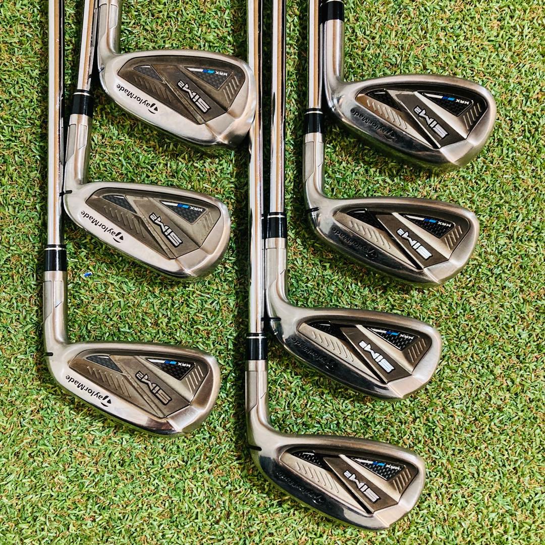 ぶっ飛び 優しい テーラーメイド SIM2 MAX アイアン メンズ ゴルフ