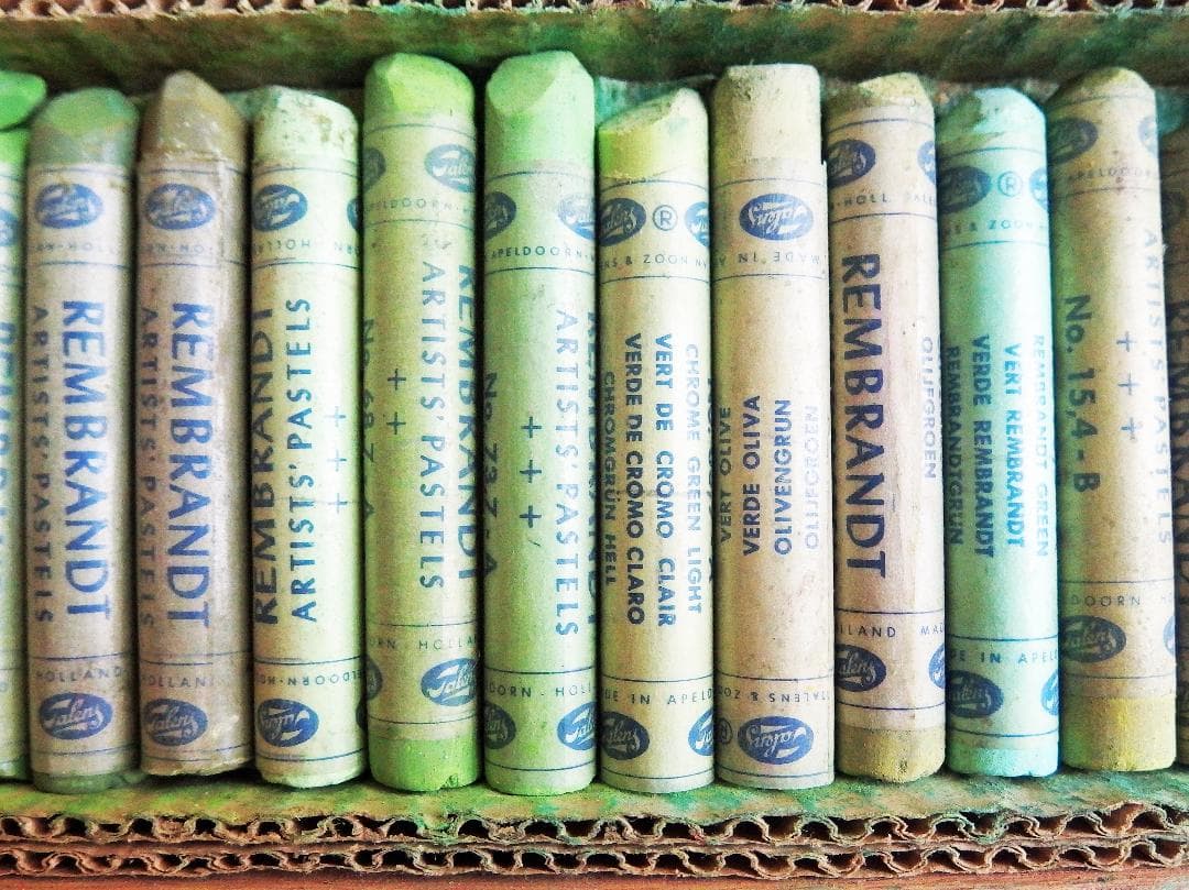 ターレンス レンブラント REMBRANDT ソフトパステル100本セット 中古