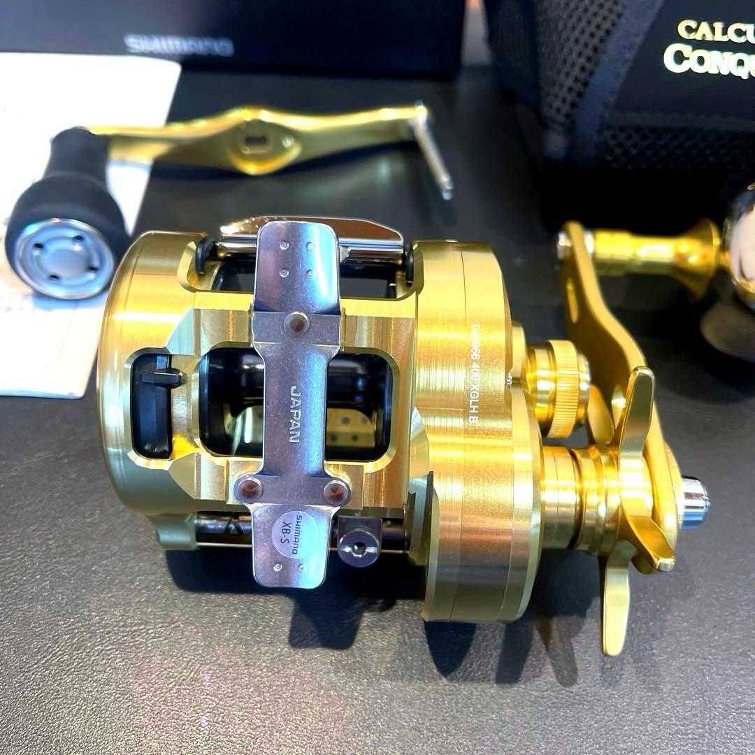 23カルカッタコンクエストMD 400XGLH シングルハンドル