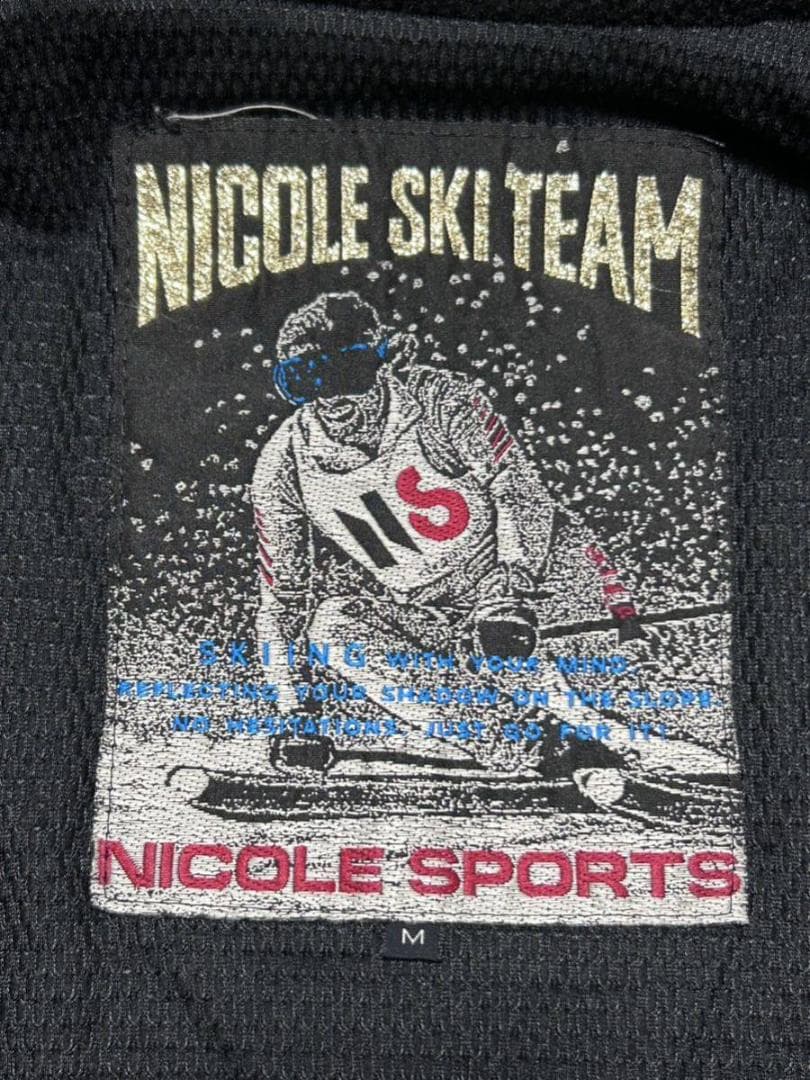 90s ニコル NICOLE スポーツ スキーウェア 中綿 ウルトラエアパック