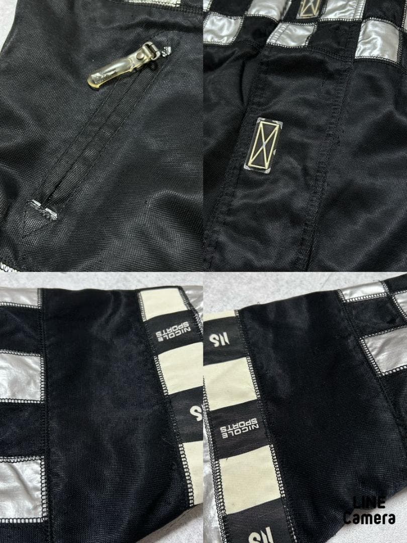 90s ニコル NICOLE スポーツ スキーウェア 中綿 ウルトラエアパック