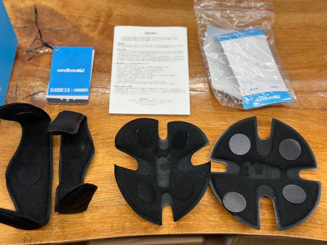 Sandboxのスノーボード用ヘルメット（ブラック）Mサイズ