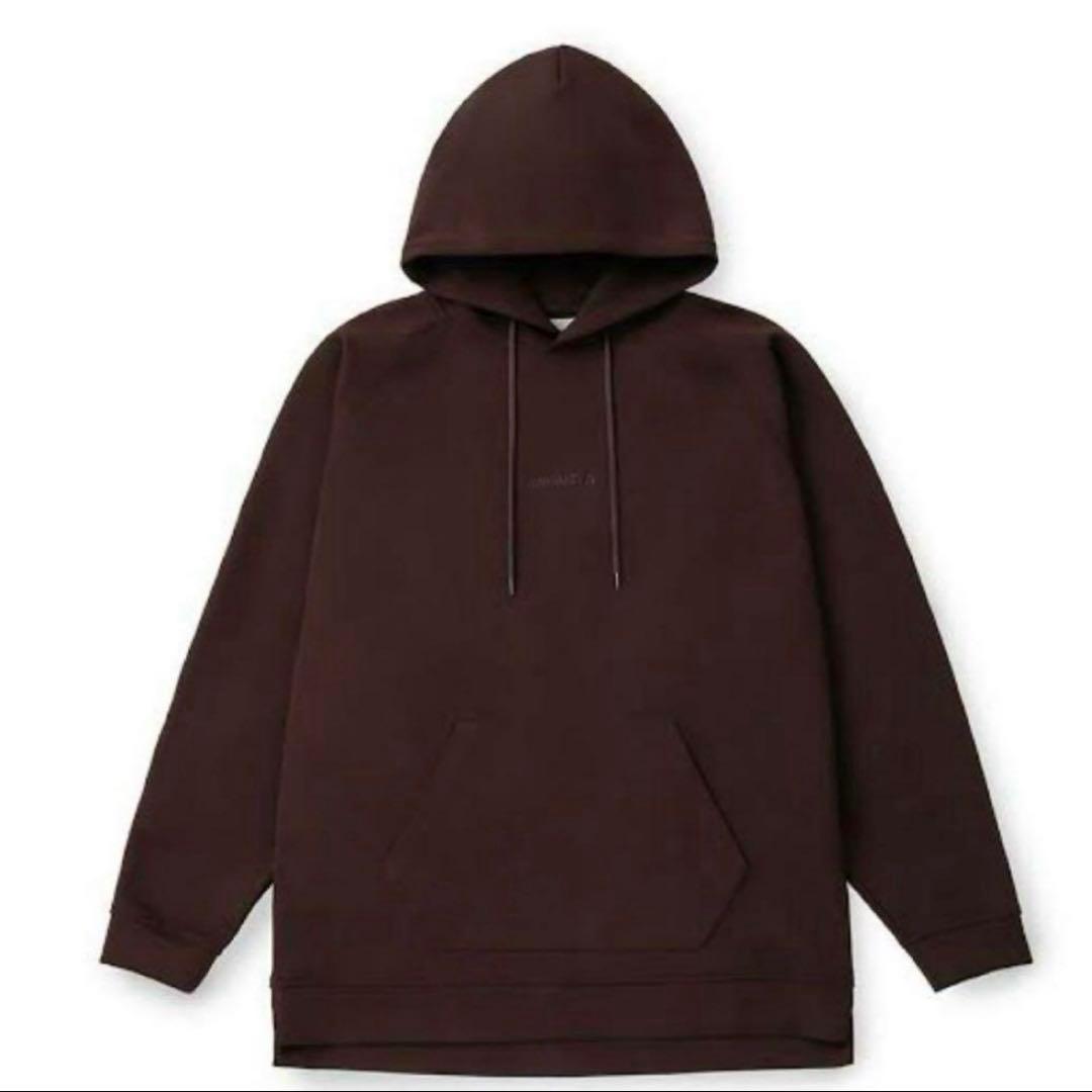 ミュージシャン EMBROIDERY LOGO HOODIE / CHOCOLATE BROWN