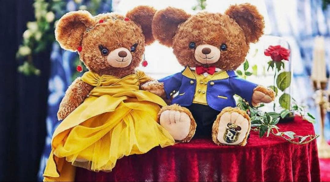 未使用 ディズニーストア　ユニベア　クラウディアコラボコスチューム　美女と野獣