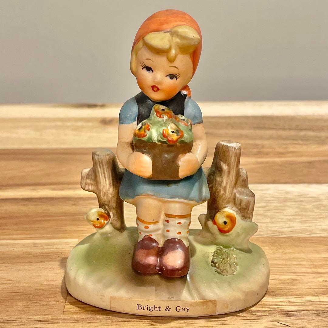 Bright & Gay フンメル人形　ドイツ　ゲーベル社