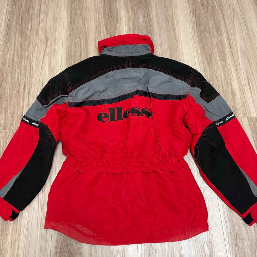 極希少！ellesse エレッセ　スキーウェア　セットアップ　刺繍ロゴ　90s