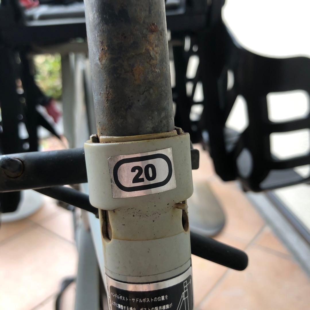 直接引取りのみ　3人乗り　自転車　20インチ　3段変速