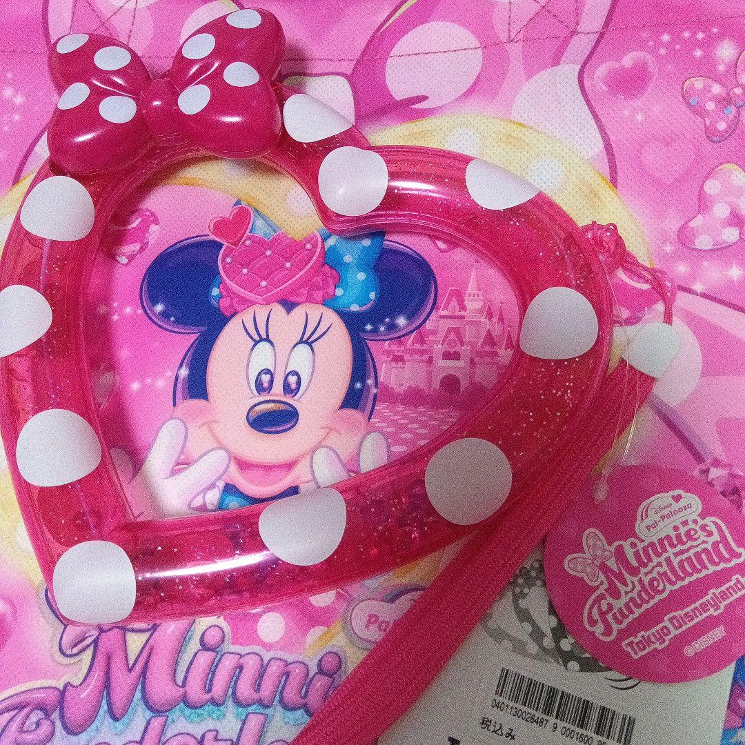 ディズニー　ミニーファンダーランド　ハートフルリング&ぬいぐるみチャーム