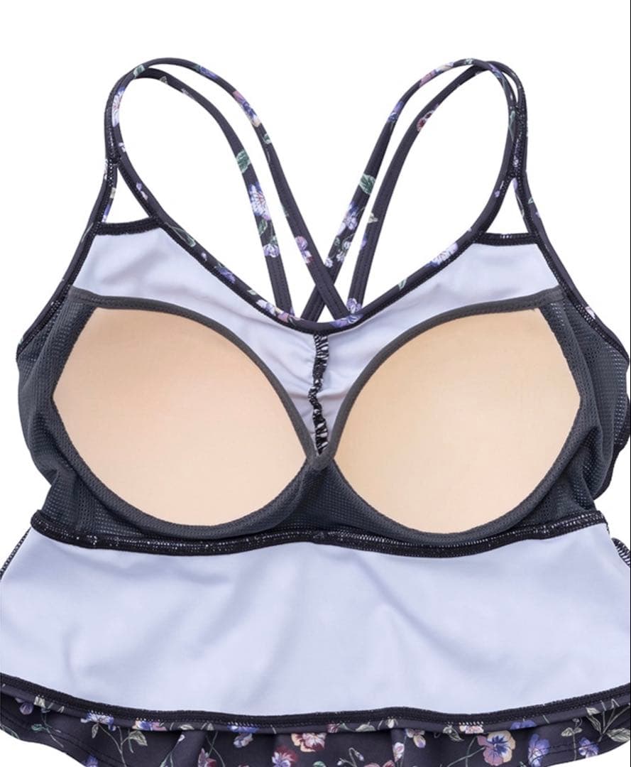 ⭐︎新品⭐︎ 【SUKALA】スプリングフラワーフレアブラトップ　タグ付き　M