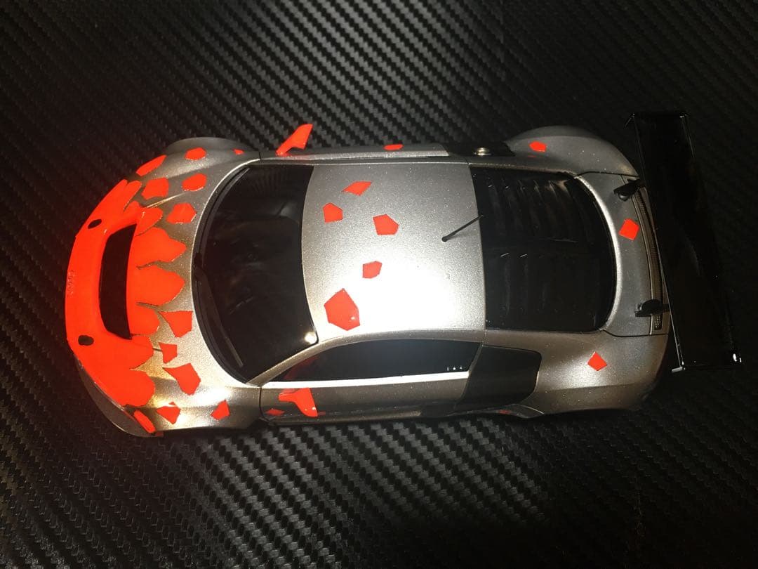 ラジコン/京商ミニッツ/塗装済ボディ　アウディR8 ウレタンコート仕上　未使用品