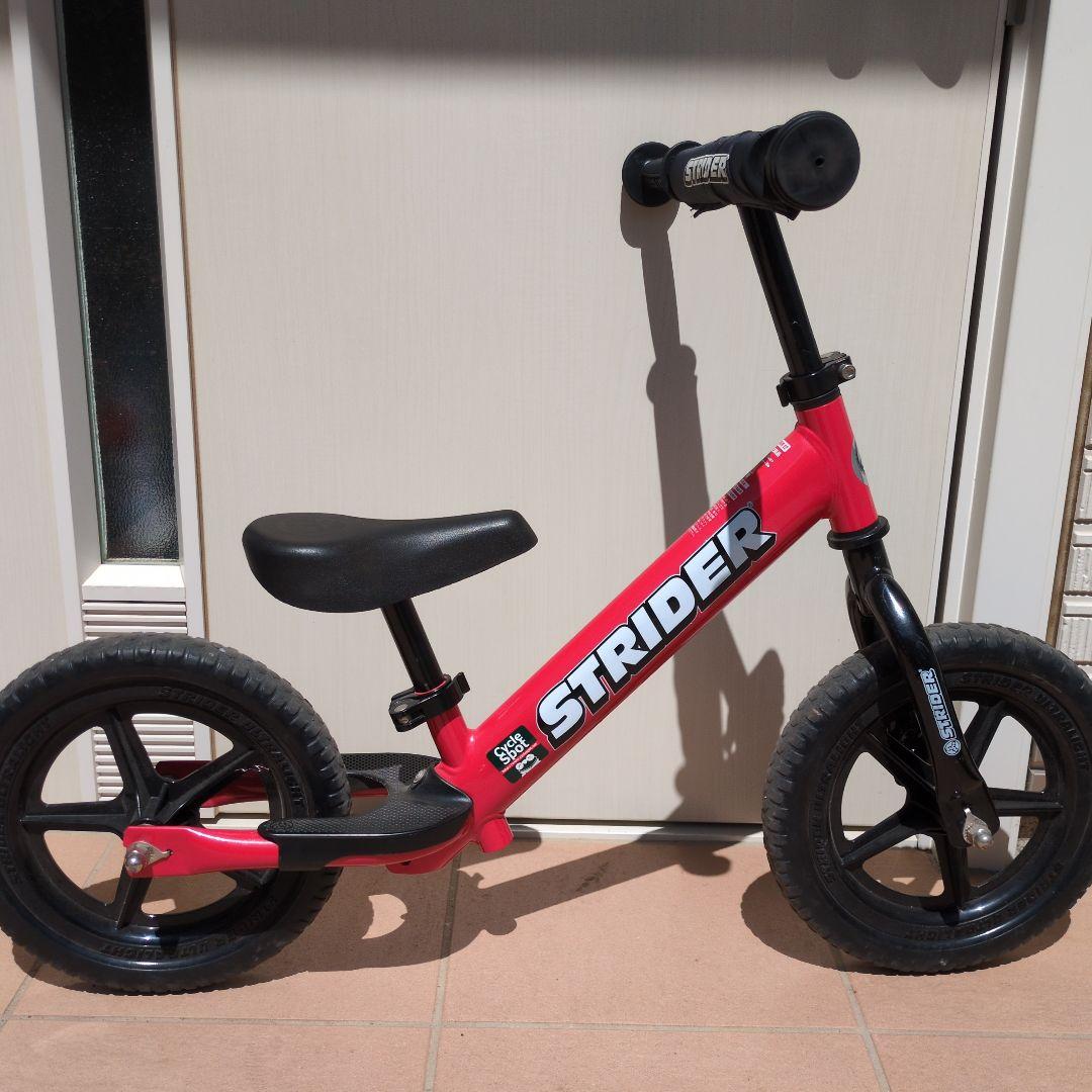 STRIDER　スポーツ バランスバイク 赤 12インチ