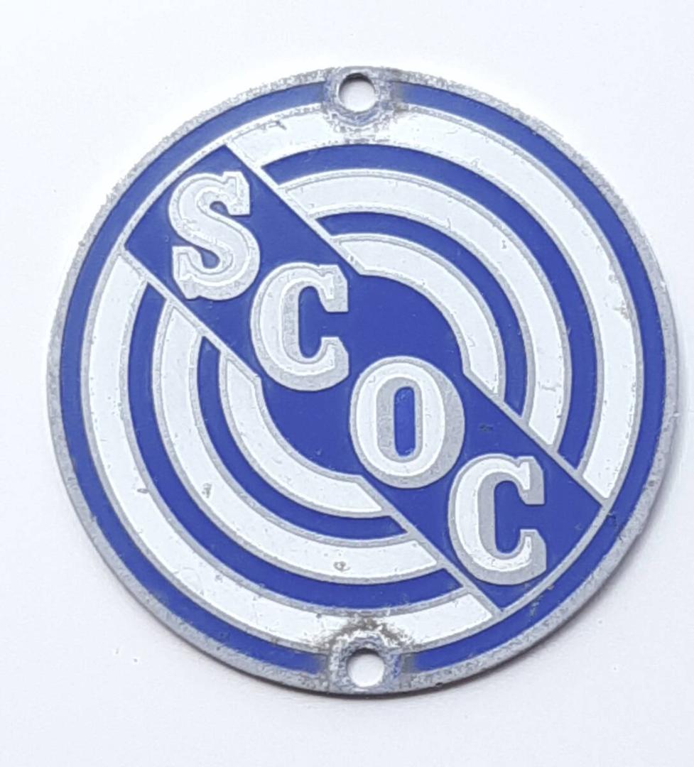 レア品/50年代/米国/スーパーカーオーナーズクラブ/カーバッジ/ロータスセブン