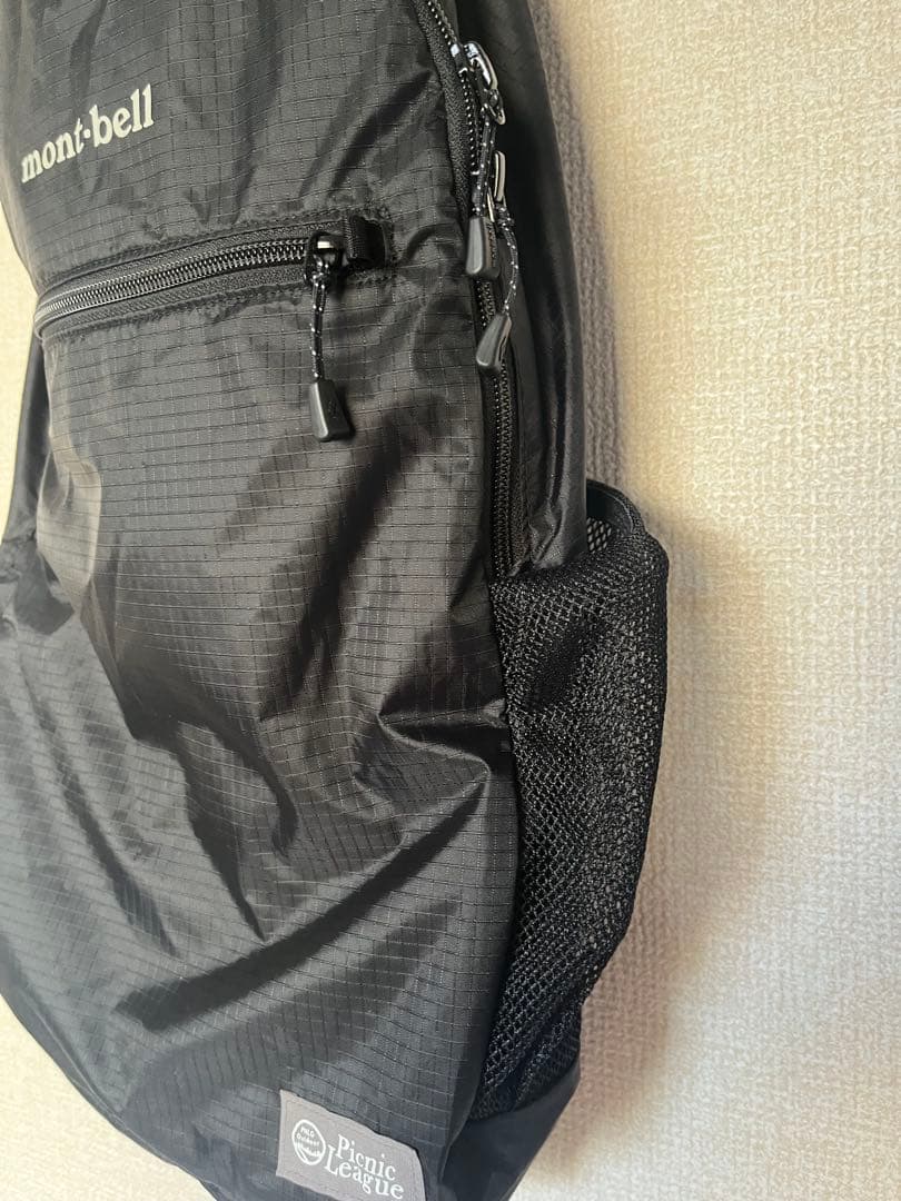 廃盤　レア　montbell ポケッタブル ライトパック 13 ブラック