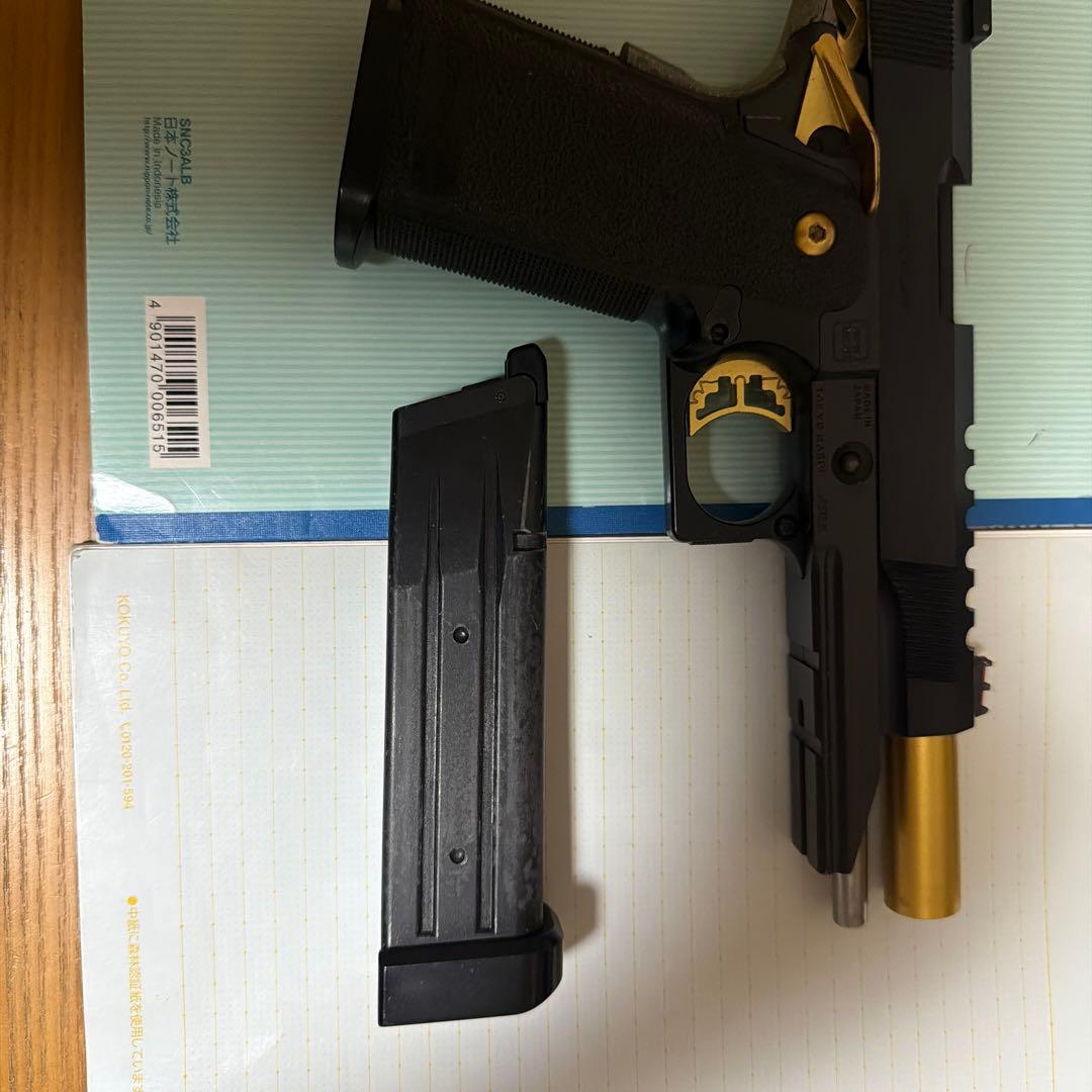 東京マルイ ハイキャパ 5.1 ゴールドマッチ 18歳以上 ガスブローバック純正