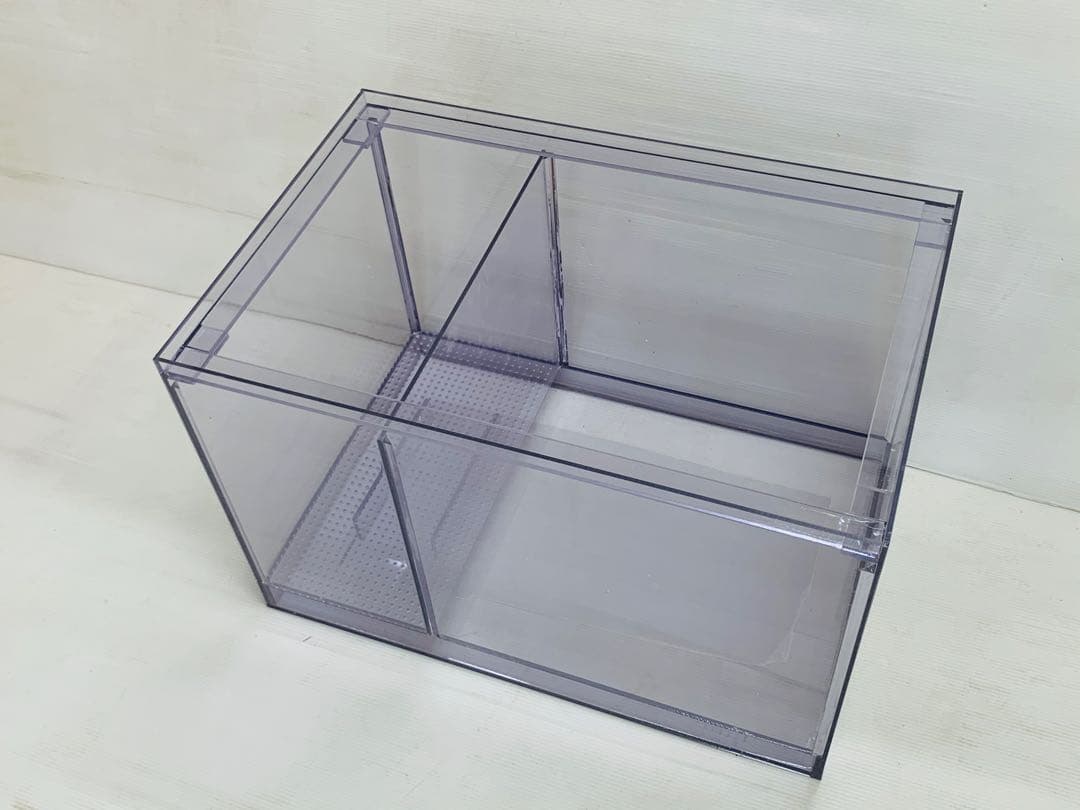 オーバーフロー水槽用三層式塩ビ濾過槽 W450 D350H300