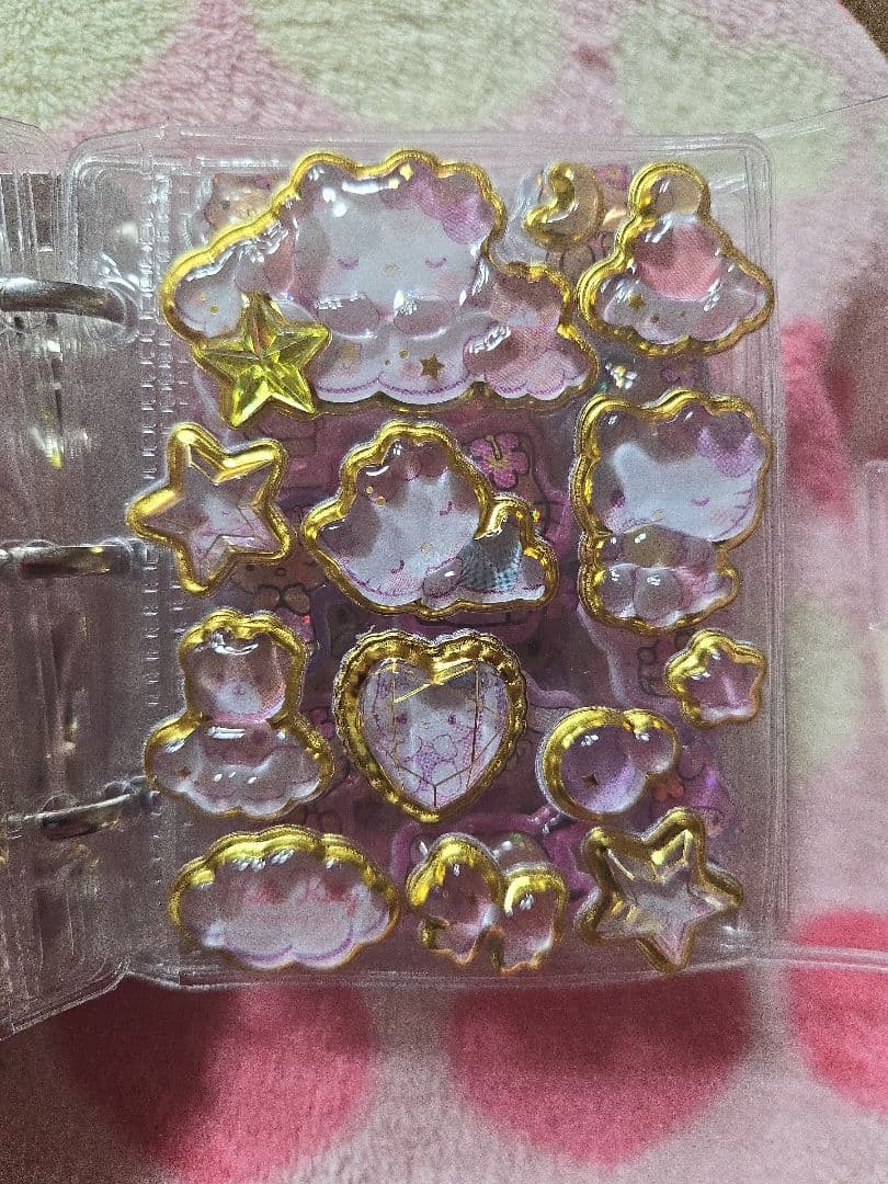 【完成品】シール帳 キティ サンリオ ボンドロ うるちゅる 正規品