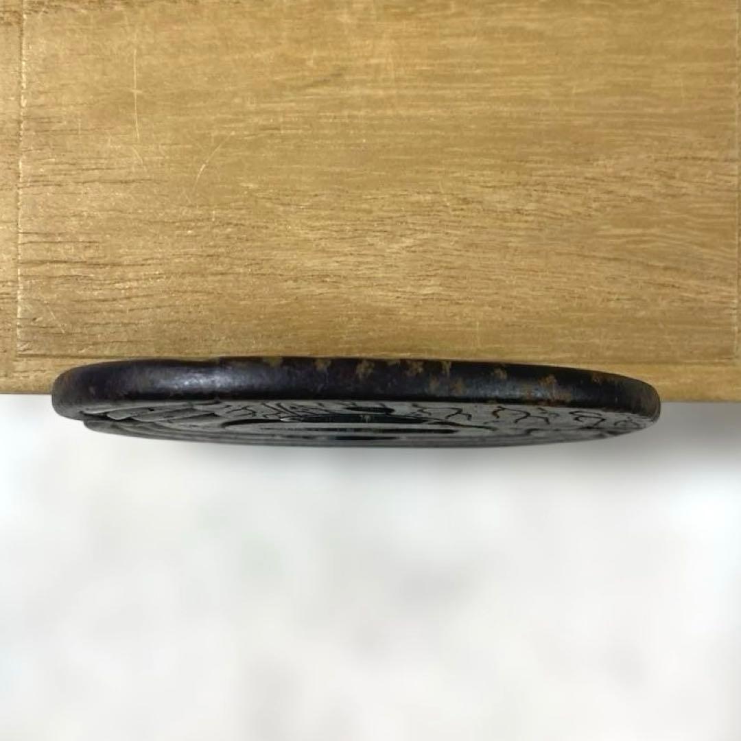 B-69 鍔 『正阿弥 瓜図』　在銘　武具　刀装具　骨董品　日本　美術品　工芸品