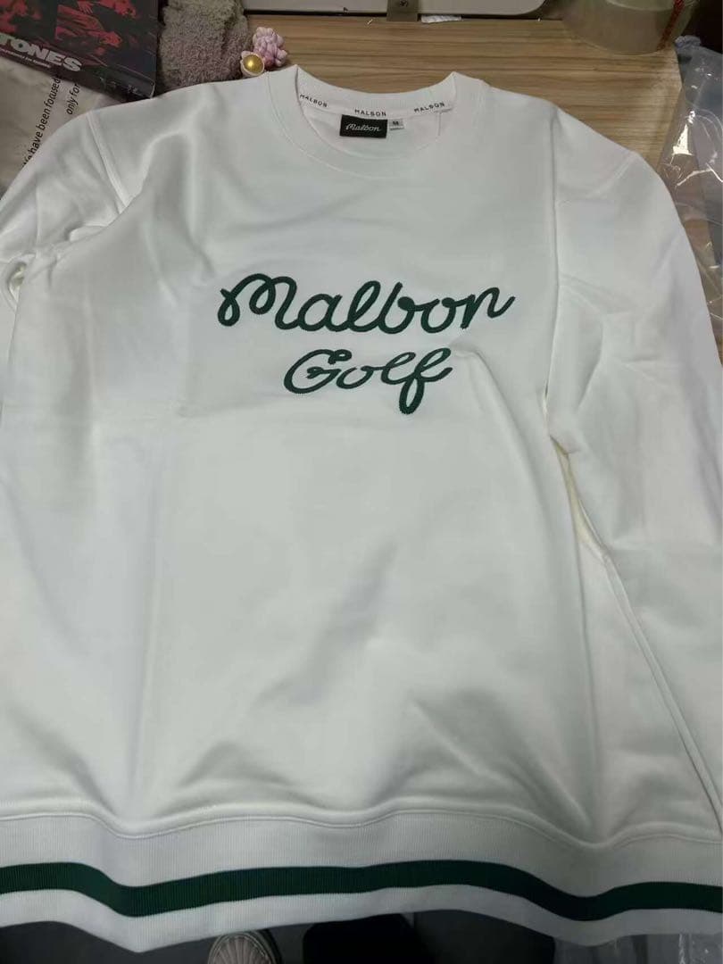 マルボンゴルフ メンズ セーター ゴルフウェア トップス春秋