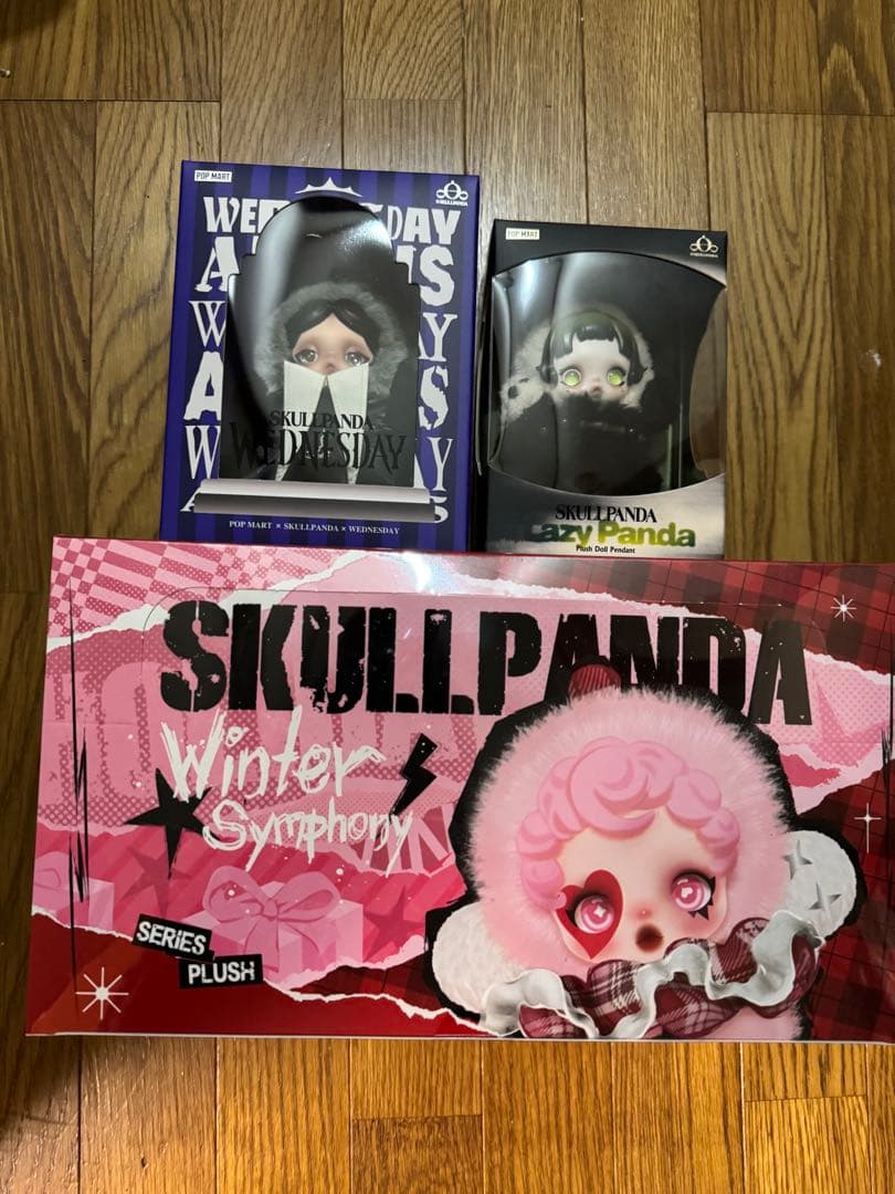 SKULLPANDA x Wednesday Winter ＆L Panda