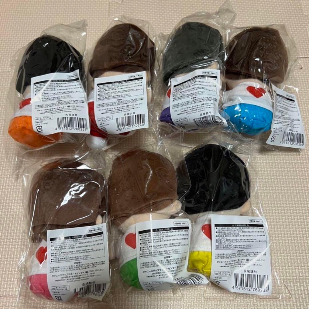 なにわ男子　ちびぬい　クリップマスコット