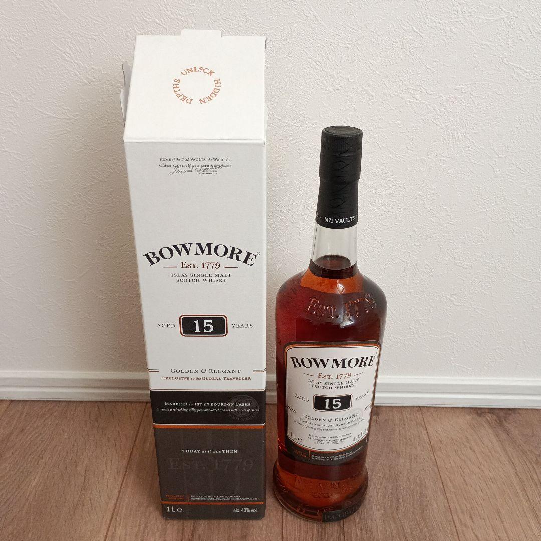 BOWMORE 15年 1L ウイスキー